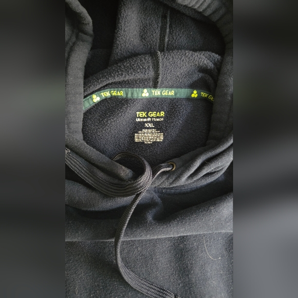 Men's Tek Gear navy hoodie size XXL - Picture 4 of 4